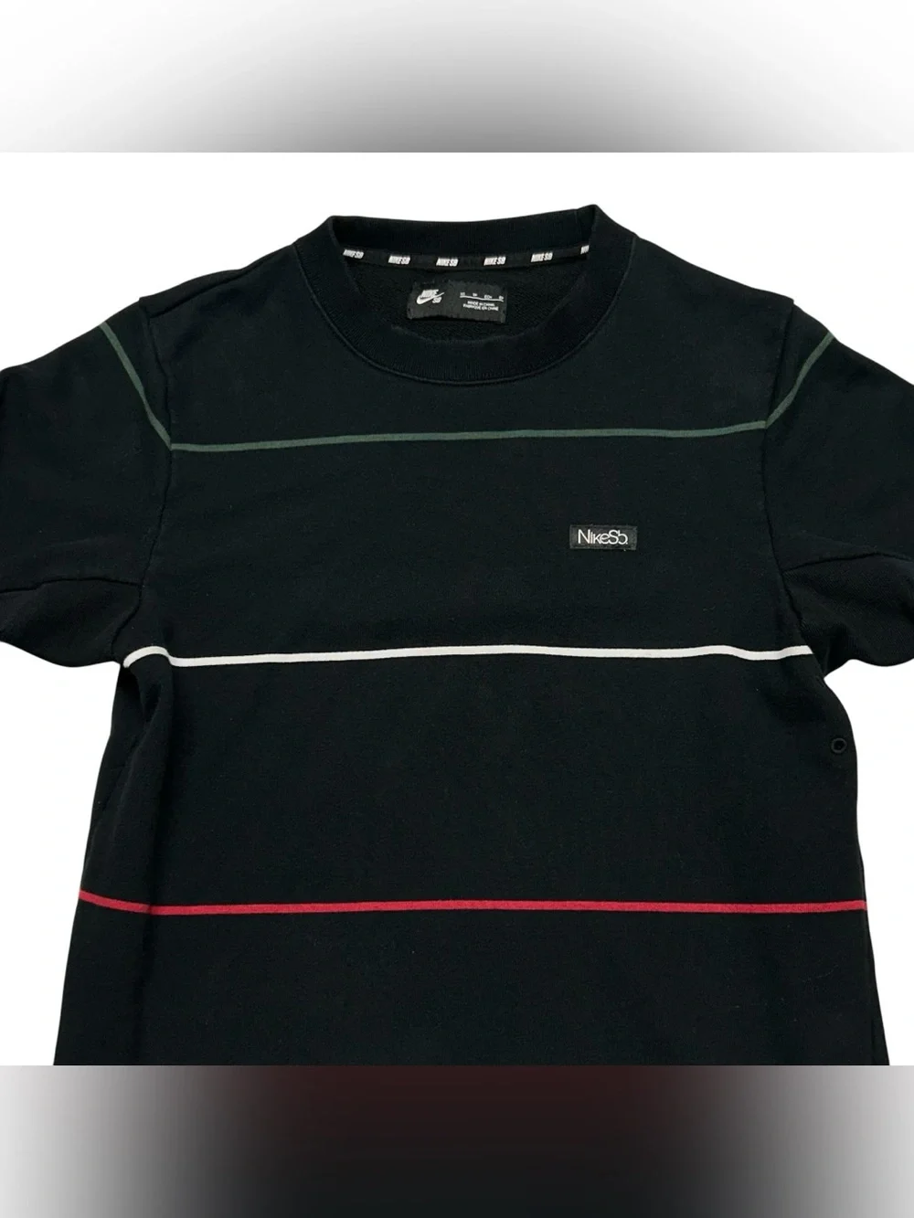 Nike SB Everett Mens Size XS Sweatshirt Stripe Activewear Golf Rare